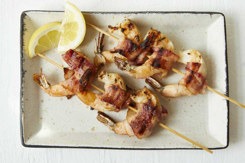 Bacon wrapped shrimp skewers 2025